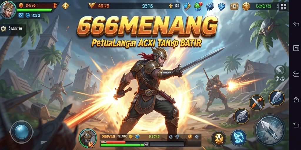 Gameplay seru dan aksi mendebarkan di 666MENANG.