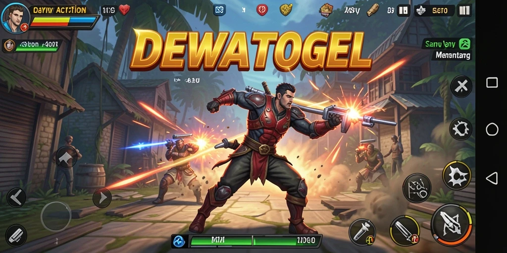 Tampilan seru dari gameplay DEWATOGEL yang penuh aksi.