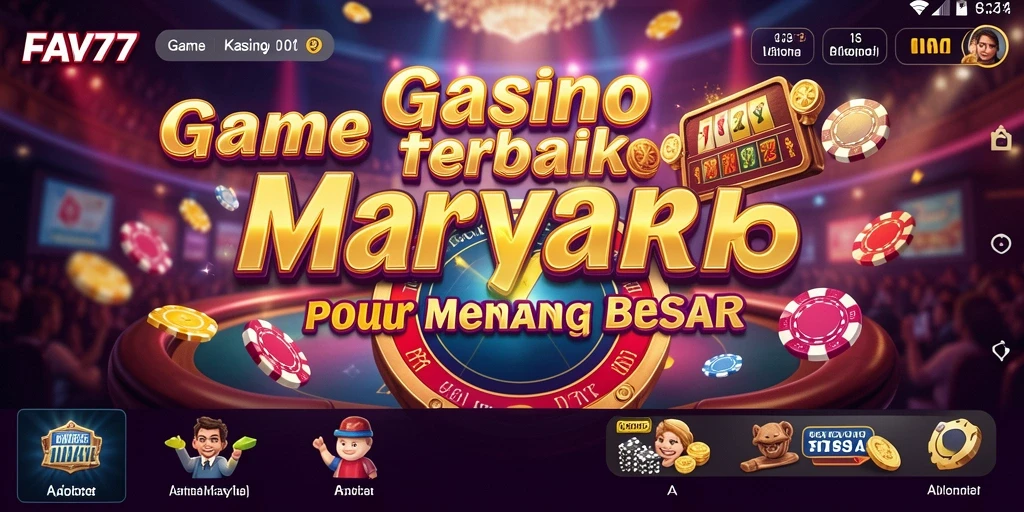 Tampilan menarik dari gameplay FAV77 yang seru dan mengasyikkan.