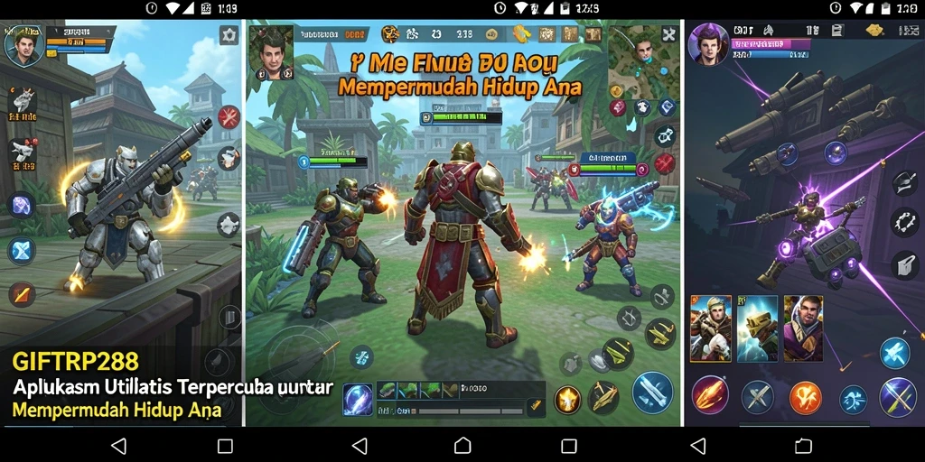 Screenshot utama dari GIFTRP288 menampilkan antarmuka aplikasi utilitas yang intuitif dan informatif.
