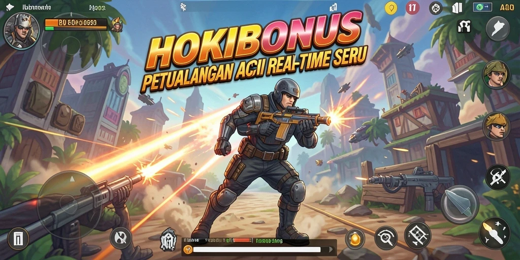Tampilan gameplay HOKIBONUS yang mendebarkan dan seru.